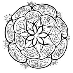 着色页: 花束 (自然与季节) #160734 - 免费可打印着色页