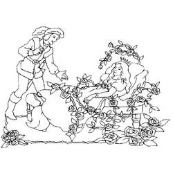 着色页: 花束 (自然与季节) #160753 - 免费可打印着色页
