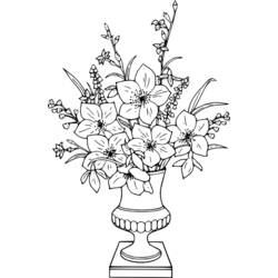 着色页: 花束 (自然与季节) #160766 - 免费可打印着色页