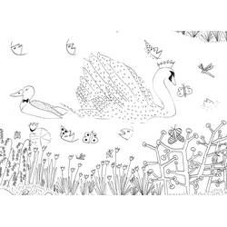 着色页: 花束 (自然与季节) #160851 - 免费可打印着色页