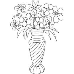 着色页: 花束 (自然与季节) #160864 - 免费可打印着色页
