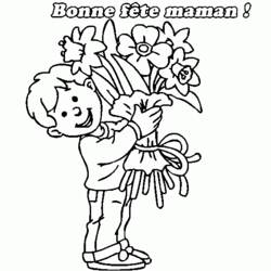 着色页: 花束 (自然与季节) #160872 - 免费可打印着色页