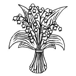 着色页: 花束 (自然与季节) #160880 - 免费可打印着色页