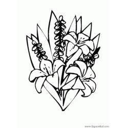 着色页: 花束 (自然与季节) #160891 - 免费可打印着色页