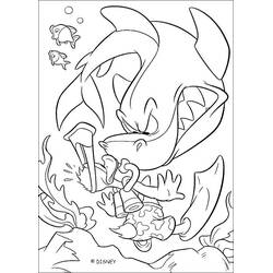 着色页: 海床 (自然与季节) #160246 - 免费可打印着色页