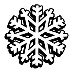 着色页: 雪花 (自然与季节) #160466 - 免费可打印着色页