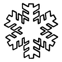 着色页: 雪花 (自然与季节) #160469 - 免费可打印着色页