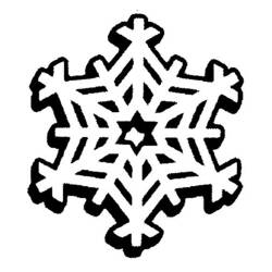 着色页: 雪花 (自然与季节) #160474 - 免费可打印着色页