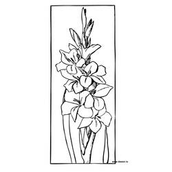 着色页: 一束鲜花 (自然) #160760 - 免费可打印着色页