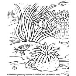着色页: 珊瑚 (自然) #162920 - 免费可打印着色页