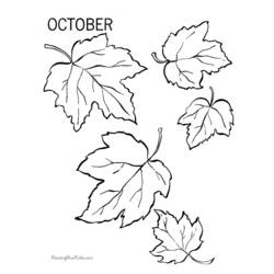 着色页: 秋季 (自然) #164046 - 免费可打印着色页