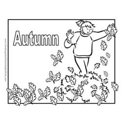着色页: 秋季 (自然) #164077 - 免费可打印着色页