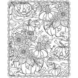 着色页: 秋季 (自然) #164130 - 免费可打印着色页