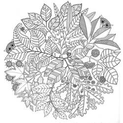 着色页: 秋季 (自然) #164154 - 免费可打印着色页
