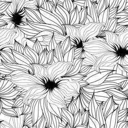 着色页: 花卉 (自然) #155107 - 免费可打印着色页