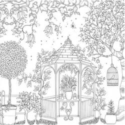 着色页: 花园 (自然) #166445 - 免费可打印着色页