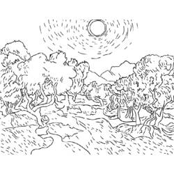 着色页: 农村 (自然) #165785 - 免费可打印着色页