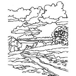 着色页: 农村 (自然) #165794 - 免费可打印着色页