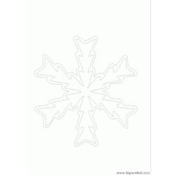 着色页: 雪花 (自然) #160498 - 免费可打印着色页