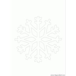 着色页: 雪花 (自然) #160560 - 免费可打印着色页