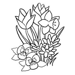 着色页: 春暖花开的季节 (自然) #164747 - 免费可打印着色页