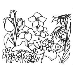 着色页: 春暖花开的季节 (自然) #164761 - 免费可打印着色页
