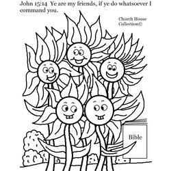 着色页: 春暖花开的季节 (自然) #164966 - 免费可打印着色页