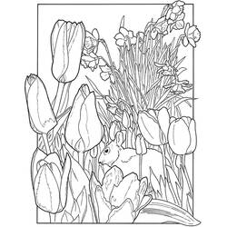 着色页: 春暖花开的季节 (自然) #165012 - 免费可打印着色页