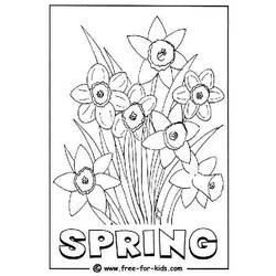 着色页: 春暖花开的季节 (自然) #165017 - 免费可打印着色页