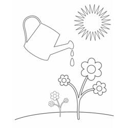 着色页: 春暖花开的季节 (自然) #165092 - 免费可打印着色页