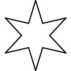 着色页: 星星 (自然) #155879 - 免费可打印着色页