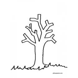 着色页: 树 (自然) #154737 - 免费可打印着色页