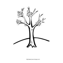 着色页: 树 (自然) #154761 - 免费可打印着色页