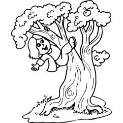 着色页: 树 (自然) #154771 - 免费可打印着色页