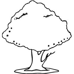 着色页: 树 (自然) #154922 - 免费可打印着色页