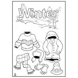 着色页: 冬季 (自然) #164723 - 免费可打印着色页