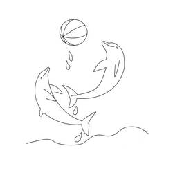 着色页: 沙滩球 (对象) #168975 - 免费可打印着色页