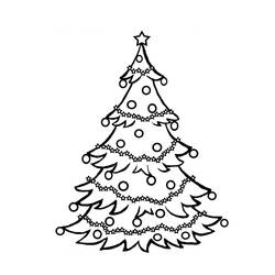 着色页: 圣诞树 (对象) #167439 - 免费可打印着色页