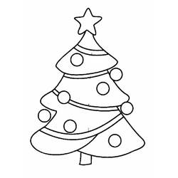 着色页: 圣诞树 (对象) #167440 - 免费可打印着色页