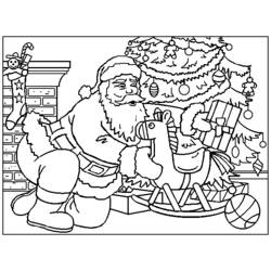 着色页: 圣诞树 (对象) #167469 - 免费可打印着色页