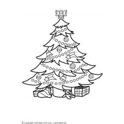 着色页: 圣诞树 (对象) #167501 - 免费可打印着色页