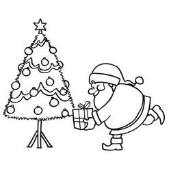 着色页: 圣诞树 (对象) #167509 - 免费可打印着色页