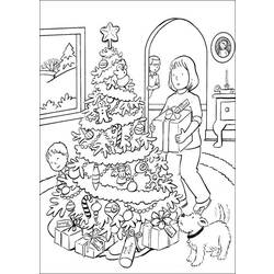 着色页: 圣诞树 (对象) #167511 - 免费可打印着色页
