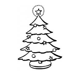 着色页: 圣诞树 (对象) #167529 - 免费可打印着色页