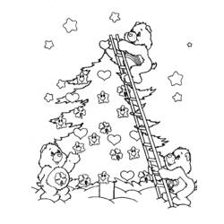 着色页: 圣诞树 (对象) #167578 - 免费可打印着色页