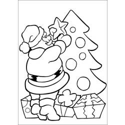 着色页: 圣诞树 (对象) #167724 - 免费可打印着色页