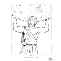 着色页: 希腊神话 (宗教和神话) #109639 - 免费可打印着色页