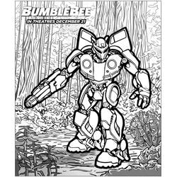 着色页: Bumblebee (超级英雄和超级恶棍) #185135 - 免费可打印着色页