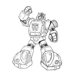 着色页: Bumblebee (超级英雄和超级恶棍) #185139 - 免费可打印着色页