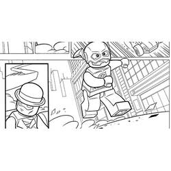 着色页: DC漫画超级英雄 (超级英雄和超级恶棍) #80165 - 免费可打印着色页